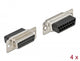 DeLOCK 66720 kabelsamler D-Sub 15 Pin Sort, Sølv