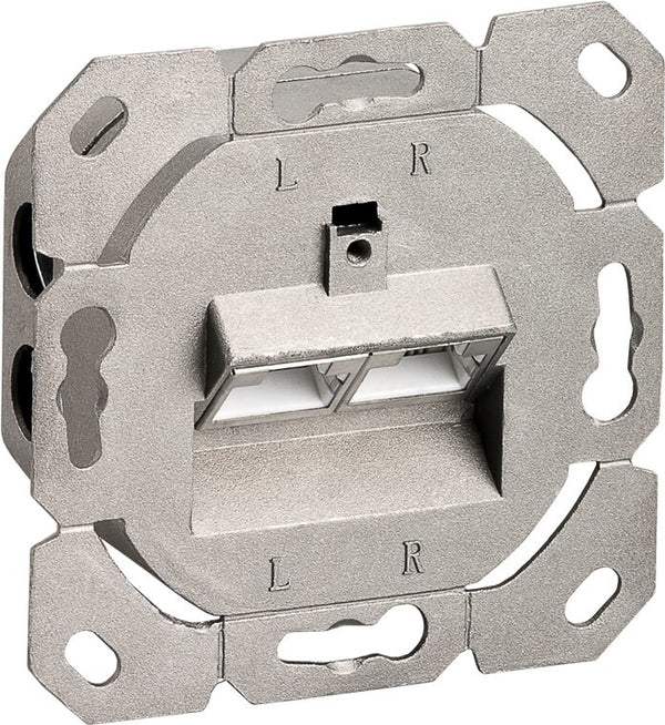 Goobay 68572 stikkontakt 2 x RJ-45 Hvid