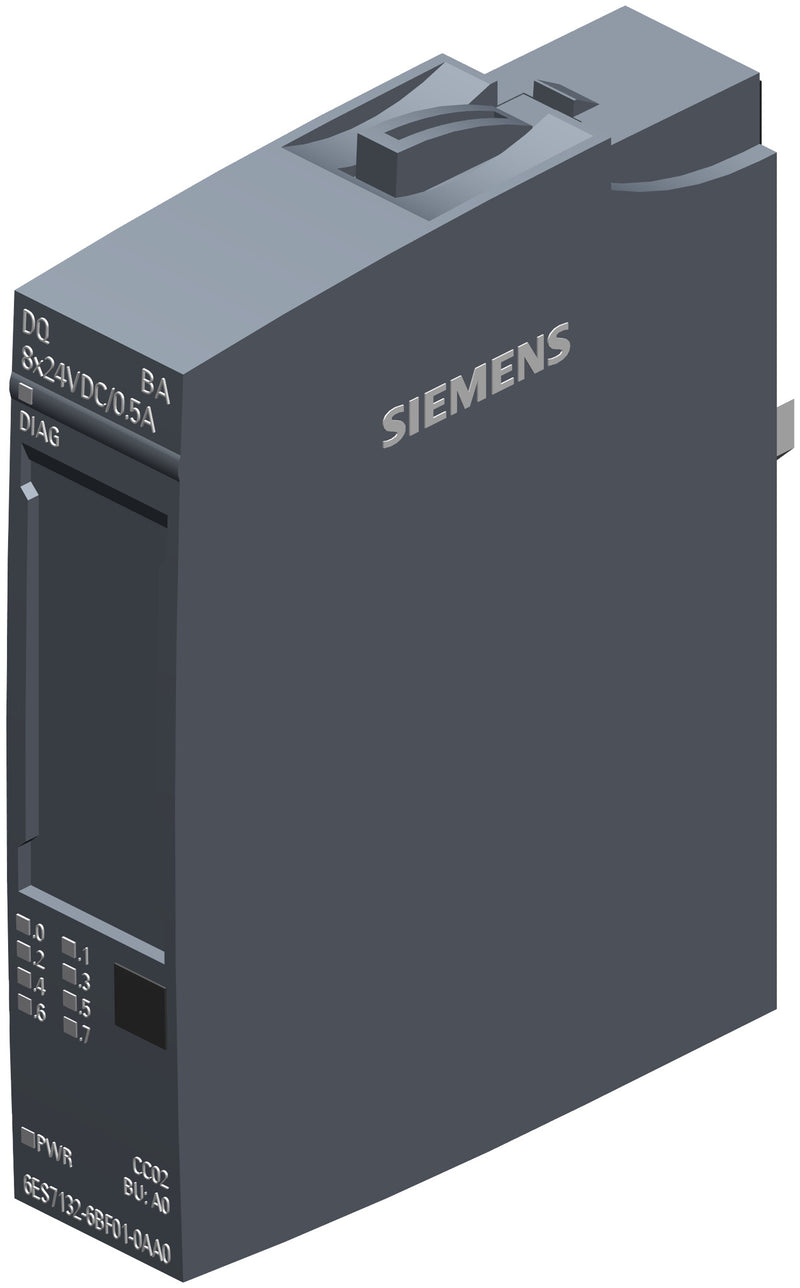 Siemens 6ES7132-6BF01-2AA0 strømadapter og vekselret Indendørs Flerfarvet