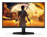 AOC G4 C24G42E computerskærm 59,9 cm (23.6") 1920 x 1080 pixel Fuld HD LED Sort, Rød