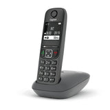 Gigaset AE690 Analog/DECT-telefon Nummervisning Anthracit