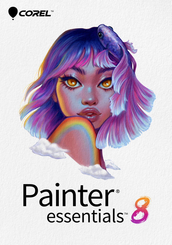 Corel Painter Essentials 8 Grafisk redaktør Fuld 1 licens(er)