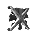 Inter-Tech ALSEYE X12 KIT Computerkabinet Ventilator 12 cm Grå