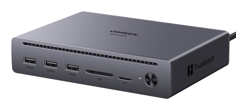 Ugreen Revodok Maxidok Thunderbolt 5 120000 Mbit/s Grå