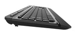 Voxicon DK-290W-B tastatur USB QWERTY Nordisk Sort