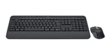 Logitech Signature MK650 Combo for Business tastatur Mus inkluderet Kontor Bluetooth QWERTZ Tjekkisk Grafit