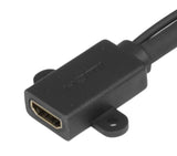 Vivolink PROHDMIHDMFM3 HDMI-kabel 3 m Sort