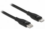 DeLOCK 86636 Lightning kabel 0,5 m Sort
