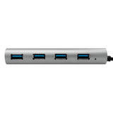 2Direct UA0309 interface hub USB 3.2 Gen 1 (3.1 Gen 1) Type-A + Type-C 5000 Mbit/s Grå