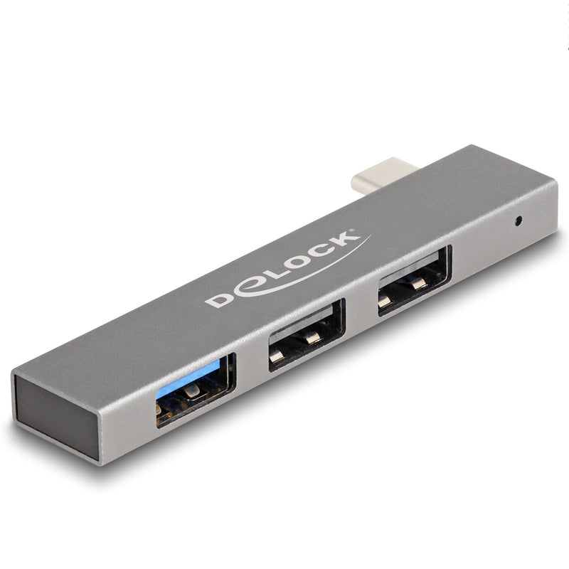 DeLOCK 64274 dockingstation Docking USB 3.2 Gen 2 (3.1 Gen 2) Type-C Grå