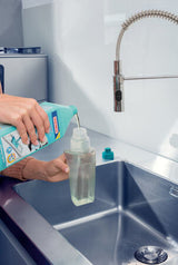 Leifheit Easy Spray XL rengøringsmoppe Mikrofiber Tør&våd Grøn, Hvid