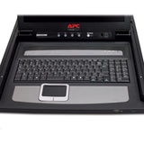 APC AP5717 rack-konsol 43,2 cm (17") Sort 1U