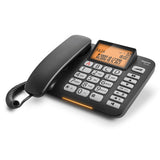 Gigaset DL580 Analog telefon Nummervisning Sort