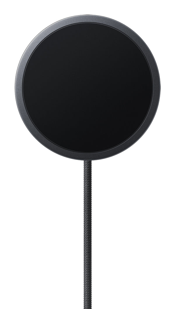 Samsung Magnet Wireless Charger 25W Blck Smartphone Sort USB Trådløs opladning Hurtig opladning Indendørs