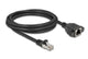 DeLOCK 90778 netværkskabel Sort 3 m Cat6a S/FTP (S-STP)