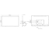 Braun Photo Technik 240 digital fotoramme Sort 61 cm (24")