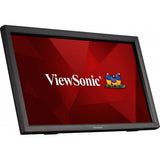 Viewsonic TD2423 computerskærm 59,9 cm (23.6") 1920 x 1080 pixel Fuld HD LED Berøringsskærm Multibruger Sort