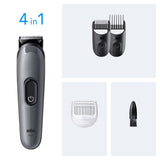 Braun AIO3500 skæg- og hårtrimmer Sort, Grå 14 Nikkel-Metalhydrid (NiMH)
