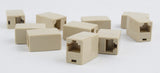Gembird TA-350/10 kabel kønsskifter 8P8C RJ-45 Beige