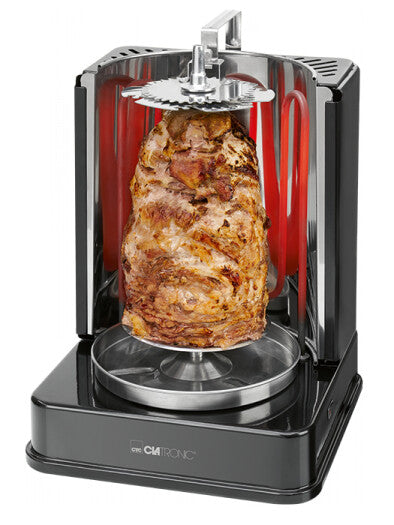 Clatronic DVG 3686 Grill Elektrisk Sort 1400 W