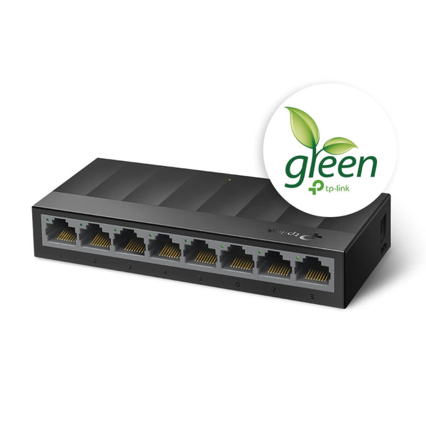 TP-Link LS1008G netværksswitch Ikke administreret Gigabit Ethernet (10/100/1000) Sort