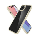 Spigen Crystal Hybrid mobiltelefon etui 17 cm (6.7") Cover Beige, Transparent