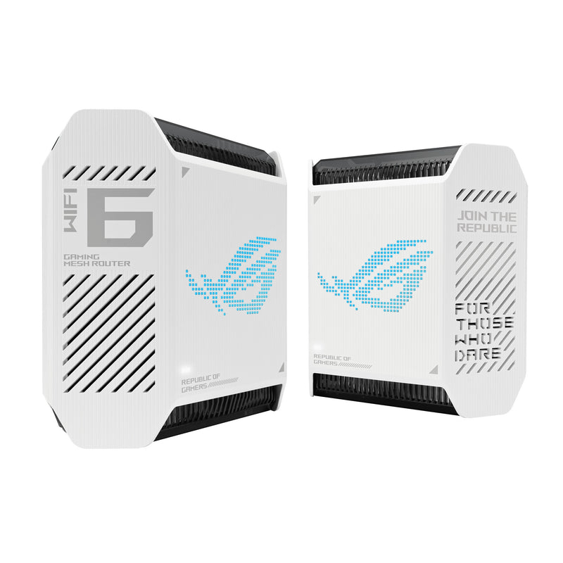 ASUS ROG Rapture GT6 (W-2-PK) Tri-band (2,4 GHz / 5 GHz / 5 GHz) Wi-Fi 6 (802.11ax) Hvid 4 Intern