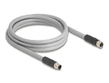 DeLOCK 80539 sensor- & aktuatorkabel 2 m RST M12 Grå