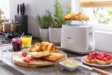 Philips Daily Collection HD2582/00 brødrister 8 2 skive(r) 800 W Hvid