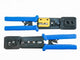 Lanberg NT-0204 kabelklipper Krympeværktøj Sort, Blå