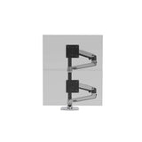 Ergotron LX Series LX Dual Stacking Arm Tall Pole 101,6 cm (40") Skrivebord Aluminium