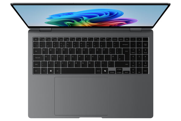 Samsung Galaxy Book5 Pro 360 Copilot+ PC Intel Core Ultra 7 258V Laptop 40,6 cm (16") Berøringsskærm WQXGA+ 32 GB LPDDR5x-SDRAM 1 TB SSD Wi-Fi 7 (802.11be) Windows 11 Home Grå