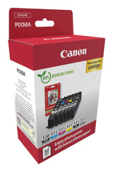 Canon PGI-530/CLI-531 PVP blækpatron 6 stk Original Sort, Blå, Grå, Magenta, Foto sort, Gul