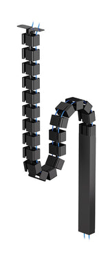 Neomounts ADS06-133BL kabelorganisator Skrivebord Kabelguide Sort 1 stk