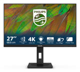 Philips 3000 series 27B1N3800/00 computerskærm 68,6 cm (27") 3840 x 2160 pixel 4K Ultra HD LCD Sort