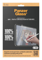 PanzerGlass ® GraphicPaper® Skærmbeskyttelse iPad Pro 11'' (2018-2022) | iPad Air 10.9'' (2020-2022) | Ultra-Wide Fit