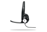 Logitech ClearChat Comfort Headset Ledningsført Opkald/musik Sort