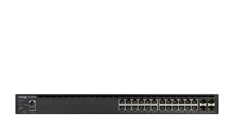 LANCOM XS-4530YUP Administreret L3 10G Ethernet (100/1000/10000) Strøm over Ethernet (PoE) 1U Sort