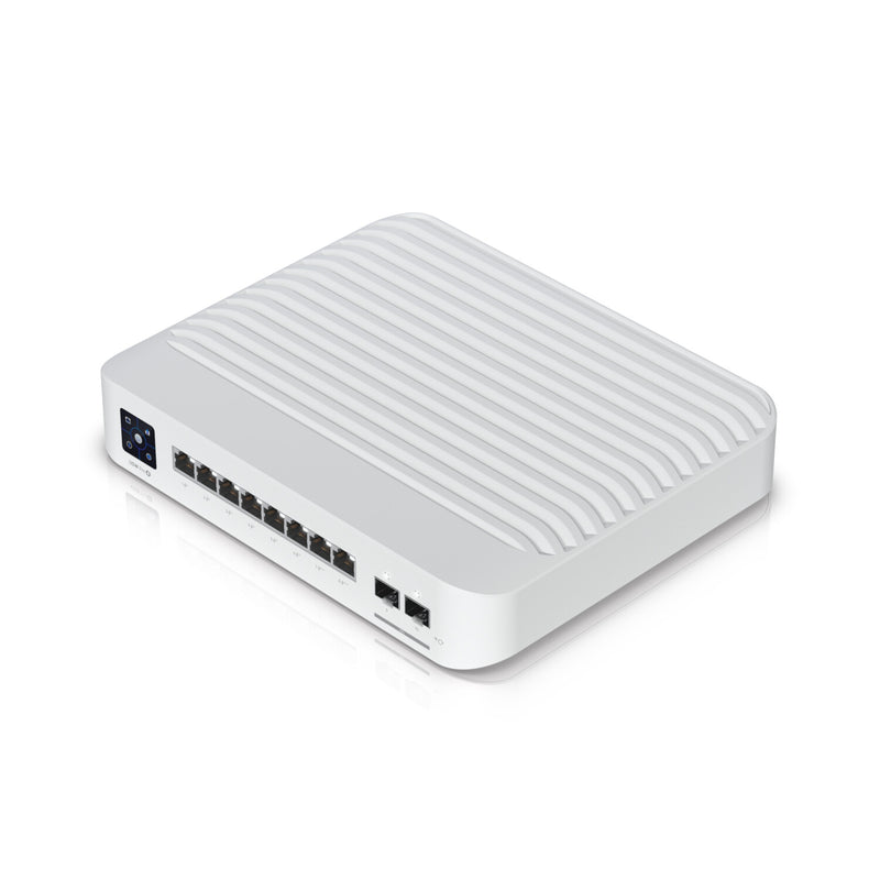 Ubiquiti UniFi USW-PRO-8-POE netværksswitch Administreret L2/L3 Gigabit Ethernet (10/100/1000) Strøm over Ethernet (PoE) 1U Hvid
