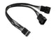 Inter-Tech 88885521 SATA-kabel 0,15 m Sort