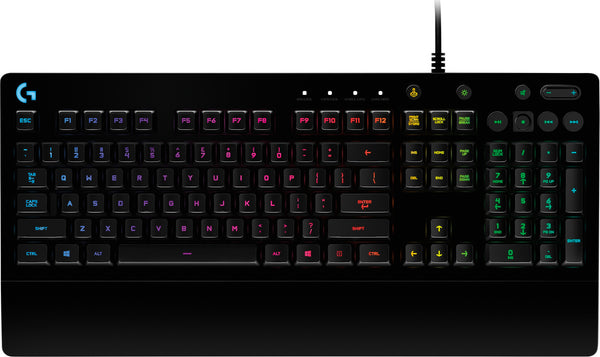 Logitech G G213 Prodigy tastatur Spil USB QWERTY Portugisisk Sort