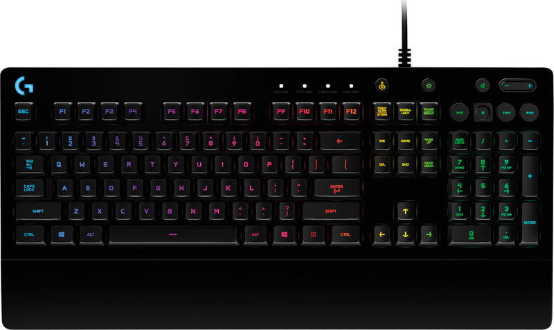 Logitech G G213 Prodigy tastatur Spil USB QWERTY Portugisisk Sort
