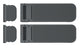 Contour Design RollerMouse Re d Tastaturstigtapsæt