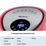 Ariete 4618/01 Enkelt 7 L Enkeltstående 1800 W Varmluftsteger Rød