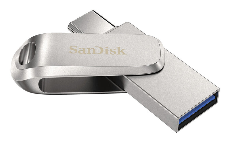 SanDisk Ultra Dual Drive Luxe USB-nøgle 2 TB USB Type-A / USB Type-C 3.2 Gen 1 (3.1 Gen 1) Sølv