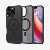 Spigen Ultra Hybrid (MagFit) mobiltelefon etui 16 cm (6.3") Cover Sort