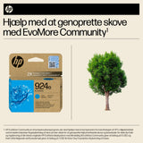 HP Original 924e EvoMore-blækpatron, cyan