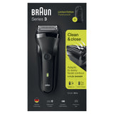 Braun Series 3 301s Folie shaver Trimmer Sort