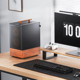 Jonsbo T7 Midi Tower Sort, Træ