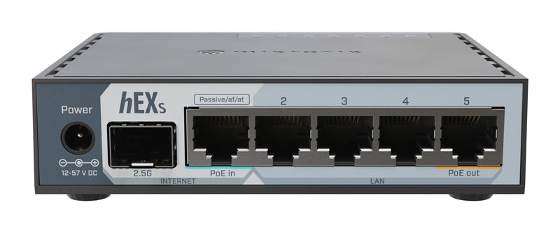 Mikrotik E60IUGS kabelforbundet router Gigabit Ethernet Sort